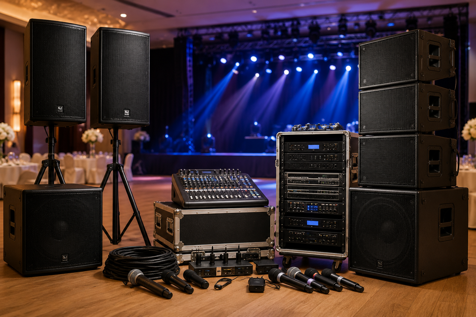 Sound System on Rent in Okhla